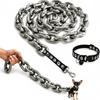 Lightweight Fake Chain Leash Funny Photo Prop Leash Novelty Dog Leash Prop  Puppy Walking