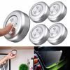 Useful 3 LED Home Decor Wall Light Kitchen Camping Fishing Lighting Sticker Tap Touch Lamp