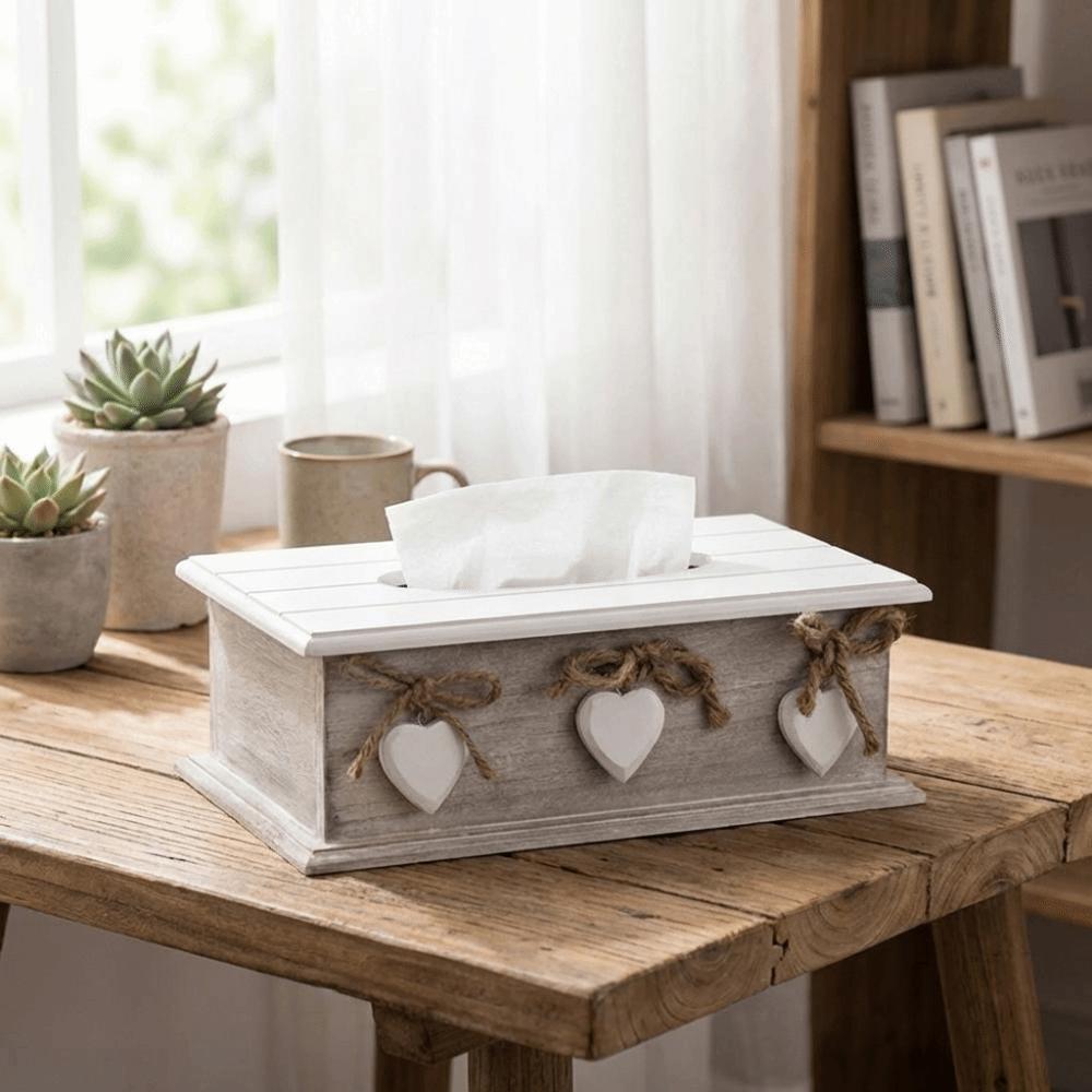 Thickened Tissue Holder Moisture-proof Napkin Storage Container Modern Facial Tissue Case Office