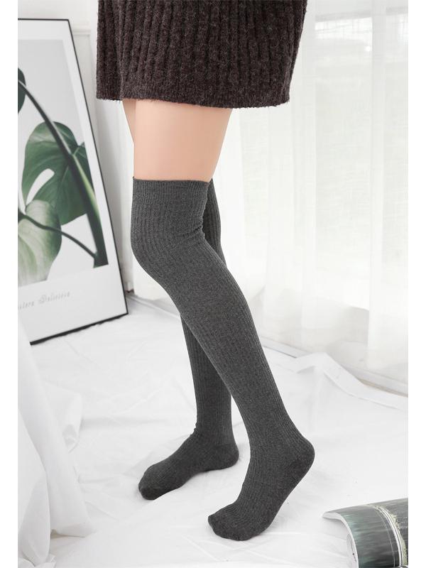 Однотонные гольфы в японском стиле для женщин, модные хлопковые гольфы для весны и осени, идеально подходят для студентов