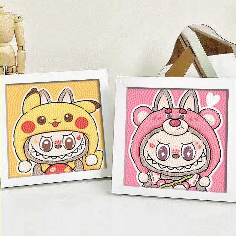 Diamond Painting DIY Student Handmade Diamond Sticker Children's Day Small Frame Painting Gift