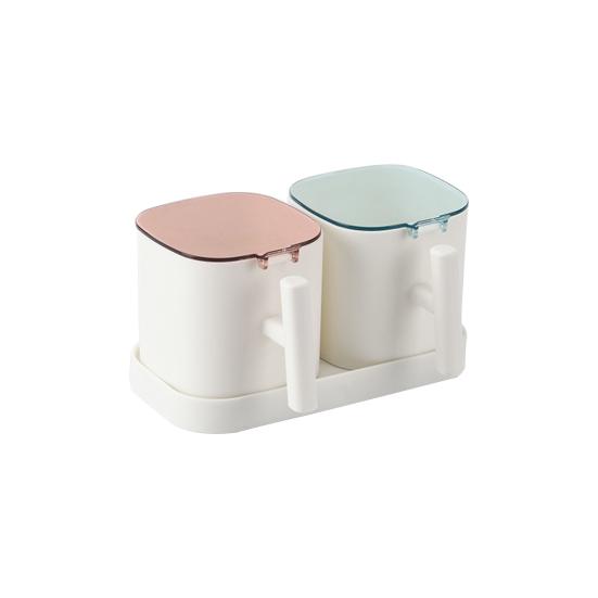 Банки для приправ, контейнеры для соли, специй, набор коробок для хранения приправ с ложками