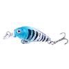HENGJIA 1pcs Mini Laser Crankbait Fish Hook Trout Bass Pike Fishing Lure Wobbler Accessories
