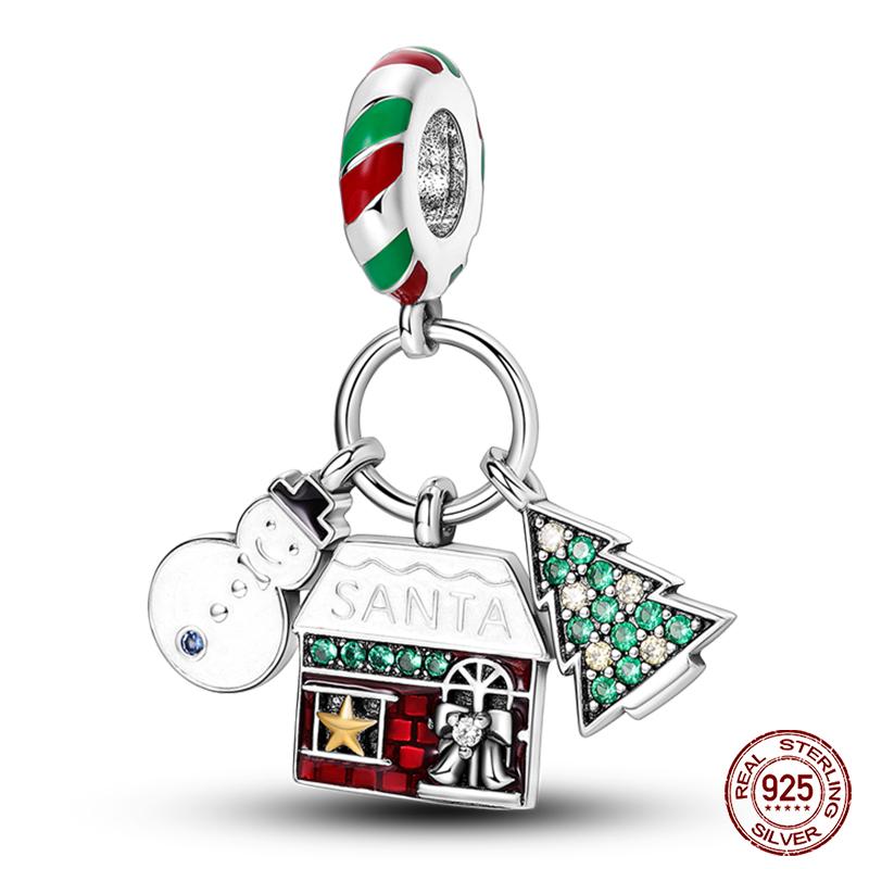 100% Copper Love Strawberry Cherry Red Series Charm Beads For Brand Original Bracelet Diy Fine Jewelry Gift