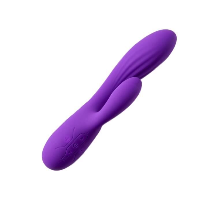 Vibrateur - Virgite - v1 - Rechargeable - Silicone doux - 4 modes de vibration