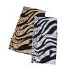 The New Leopard Print Patchwork Shawl Is Fashionable  Retro  Breathable and Sun-protective Thin Silk Scarf