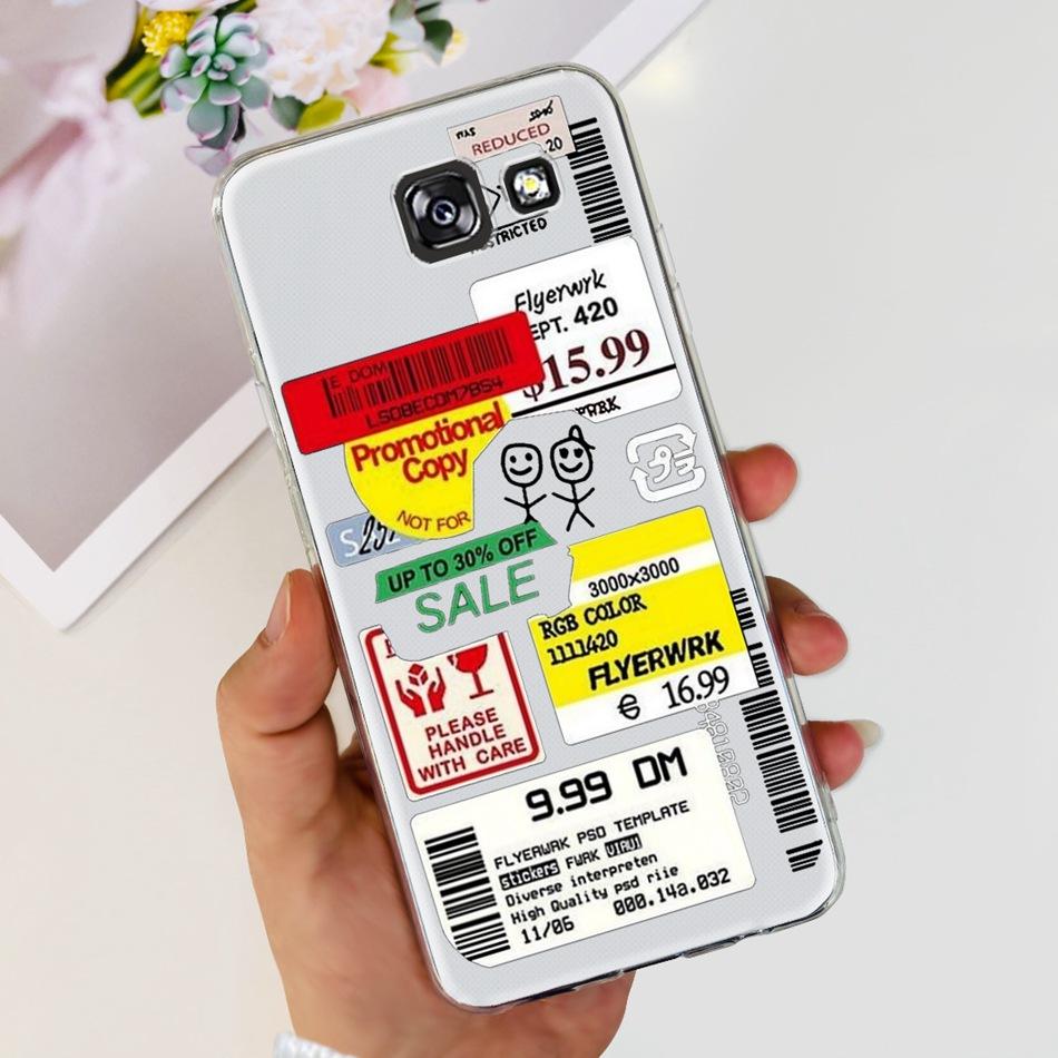 Stylish Flower Butterfly Phone Case For Samsung Galaxy A5 2017 A520F Soft Silicone TPU Cover For Samsung A5 2015 2016 A500 A510F