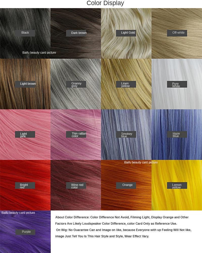 European and American Fashion Wig Short Hair Female African Black Short Hair Chemical Fiber Mechanism Headgear