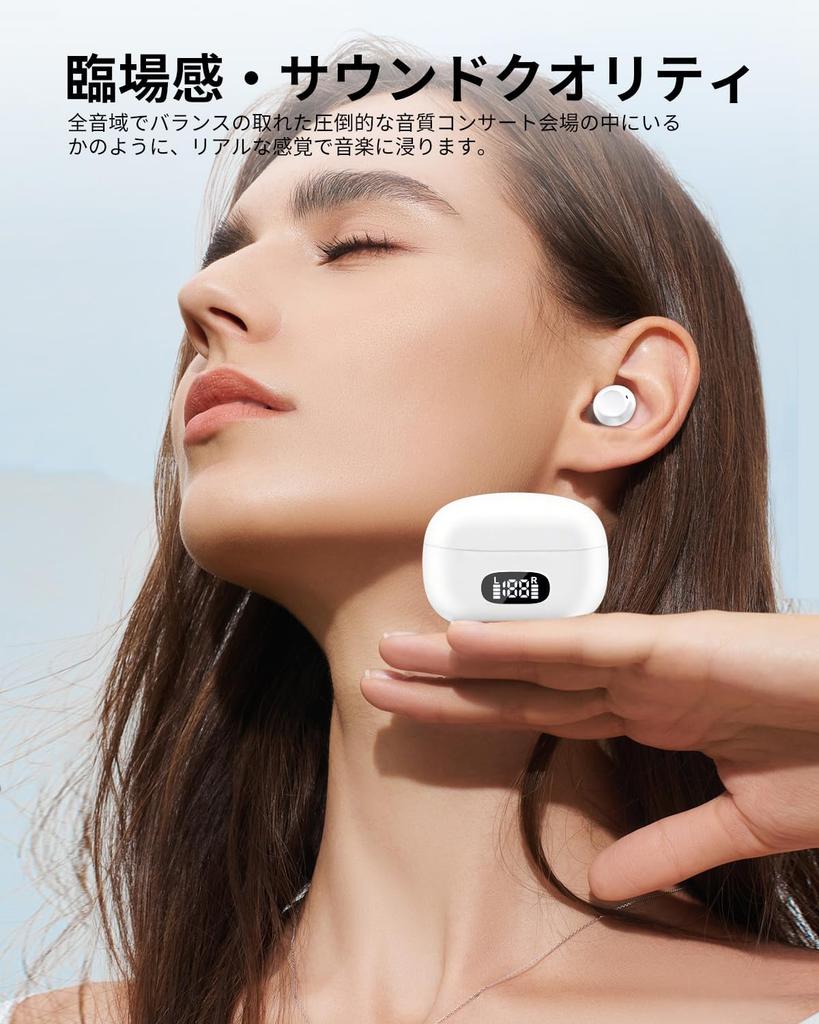 Беспроводные Bluetooth-наушники с двумя силиконовыми микрофонами, интеллектуальное шумоподавление ENC для звонков с помощью ИИ, водонепроницаемость IPX7, 70 часов воспроизведения, Bluetooth-наушники 2026 года,