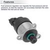 UXCELL Fuel Pressure Regulator for Renault Megane 2003-2009 No.8200179757 Metal 1 Pc
