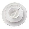 Elegant Gold-Rimmed Ceramic Tableware Set