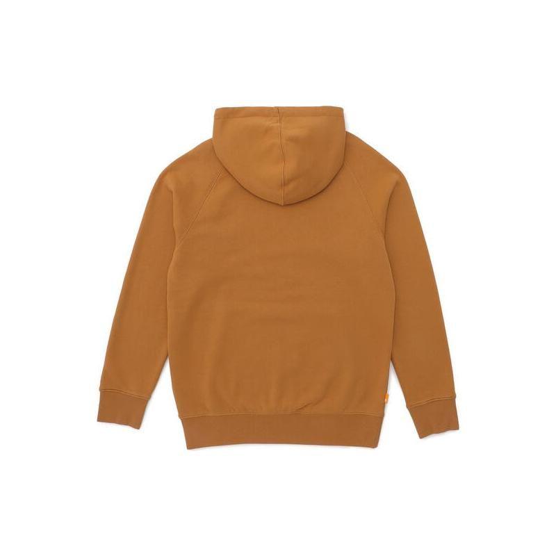 Timberland Толстовка с капюшоном и длинными рукавами Oyster River Tree Logo Print, мужская толстовка, желтая A69WN-P47