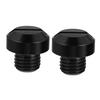 Gatuida 2pcs Mirror Screw Side Mirror Lock Off Cover Cap Motorcycle Mirror Cover Caps