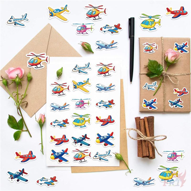 500 шт./рулон Мультяшные самолеты Детские наградные наклейки - Сделай сам Скрапбуки Альбом Декор Запечатывающая этикетка Наклейки