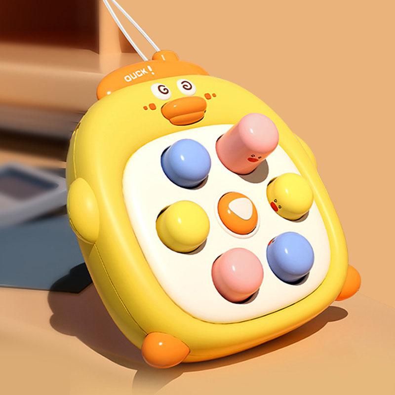 Детские стучащие игрушки с героями мультфильмов Монтессори, портативные декомпрессионные игрушки для малышей, образовательный подарок на день рождения, тема животных, детская боевая игра