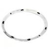 NEW For Cooper F55 F56 F57 2014-2021 Gloss Black/Silver Plated Headlight Ring Bezel Trim Surround Cover 51137300631 51137300632