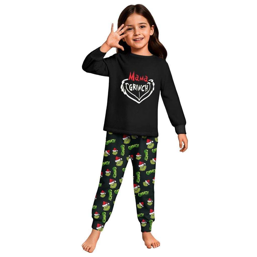 Children's Boys And Girls Thin Two-piece Long-sleeved Pants Two-piece