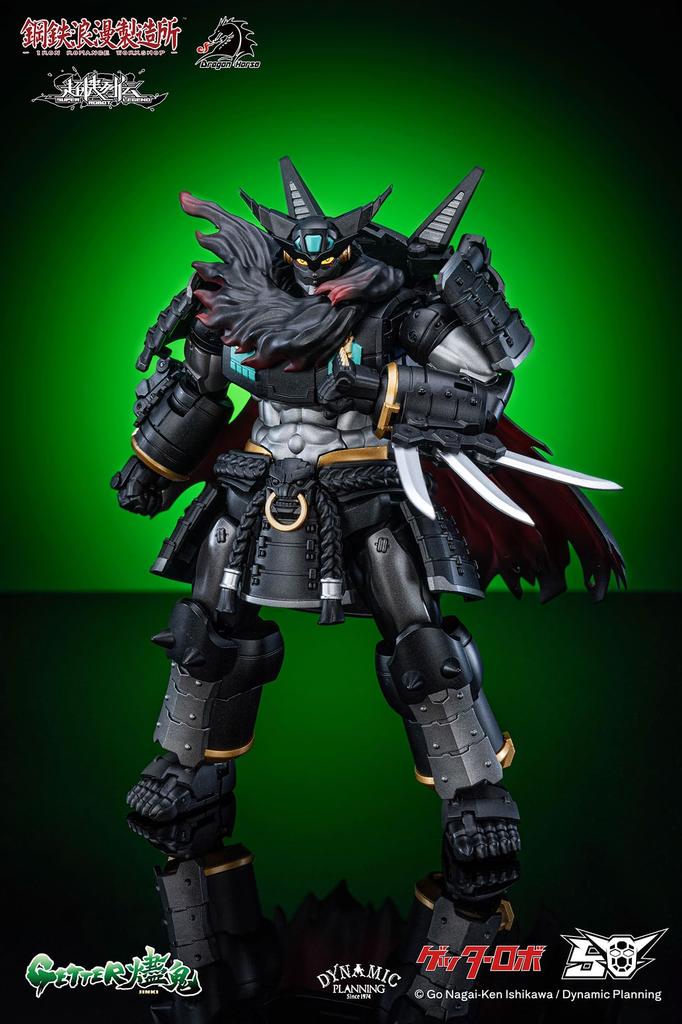 Серия DRAGON HORSE x IRON ROMANCE WORKSHOP Getter Jinkui ПВХ АБС ПОМ Окрашенная Подвижная Фигурка «Chouki Retsuden» & &