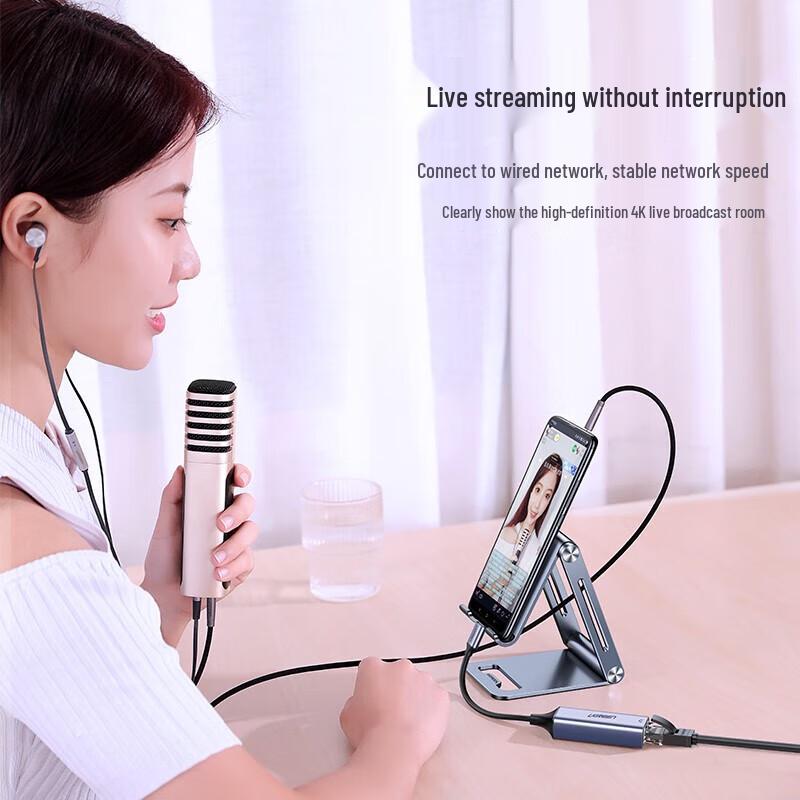 Адаптер UGREEN CM199 USB-C к Gigabit Ethernet (Китайская версия)