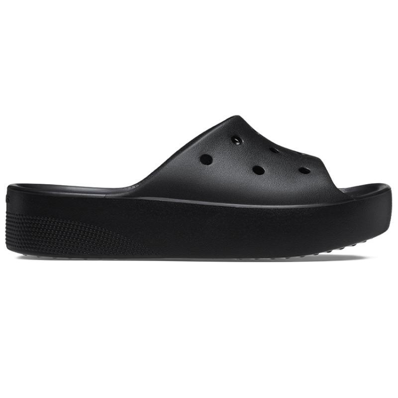 Crocs Женские шлепанцы на платформе Crocs 'Черные'