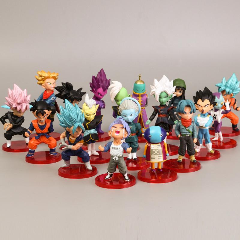 Игрушки Модель Dragon Ball Super Сон Гоку Веджета Броли Буу Фигурка Действия Набор Фигурок Dragon Ball Аниме Фигурки Ультра Инстинкт Подарки