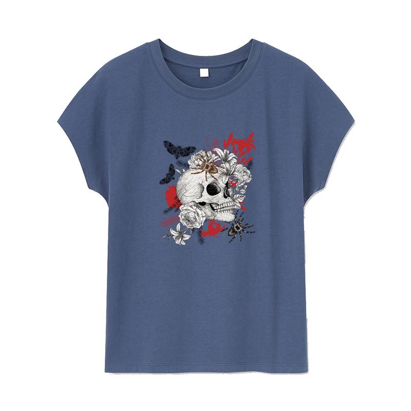 Термотрансфер, череп, животное, футболка с легким принтом, толстовка с капюшоном, сделай сам, термопресс, нашивка, самоклеящаяся одежда, термоплавкая нашивка