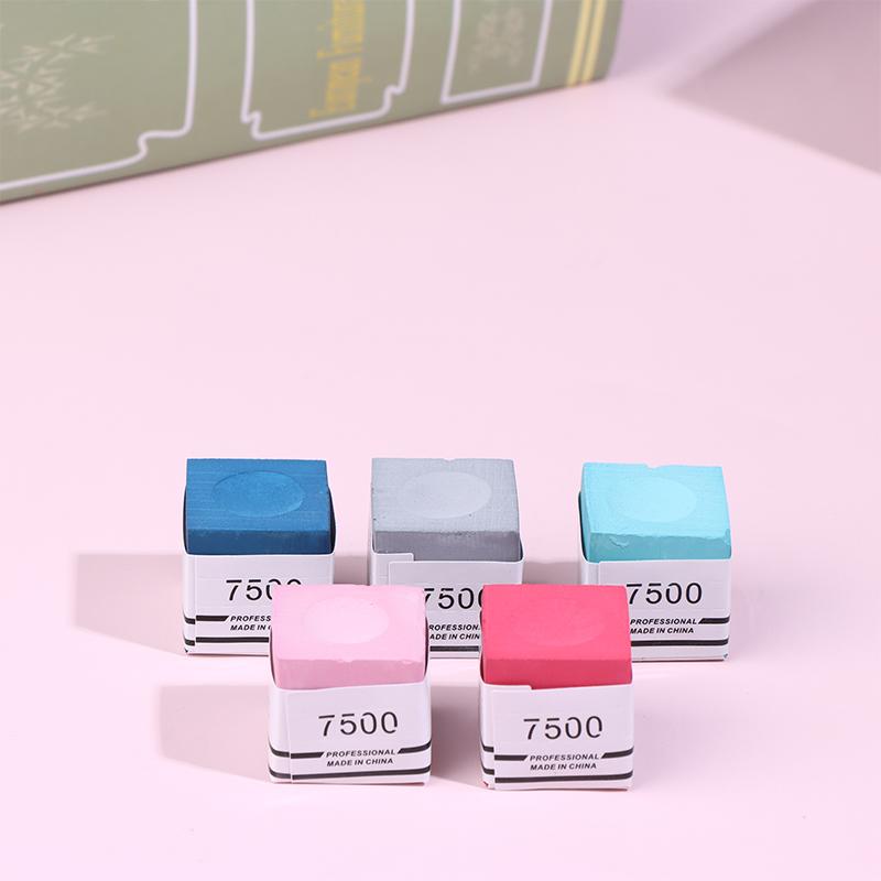Квадратный мел для бильярда Tp7500 Нескользящий Мелкий порошок Снукер Нейтральный Мел для пула Бильярдные аксессуары Доступны 5 цветов