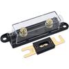 1Set ANL Automotive Fuse Holder Fusible Link With ANL Flat Type Bolt-on Blade Fuse 30A 40A 50A 60A 70A 80A 100A 120A 150A-500A Fuse Holders1