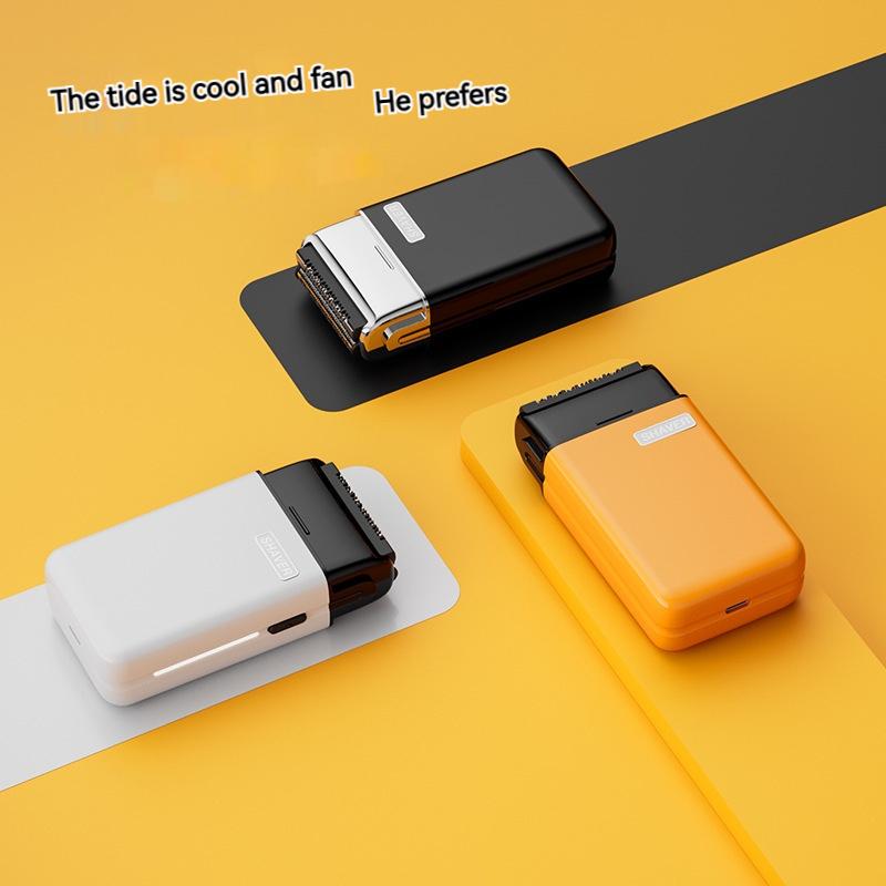 Электробритва MOTAWISH Mini с возвратно-поступательным движением и двумя лезвиями, аккумуляторная бритва Type-C, моющаяся для всего тела, портативная бритва