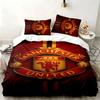 FC Manchester 3pc set Perfect for bedroom use Comfortable bedding set includes a duvet cover and two pillowcases Ideal birthday or Christmas gift