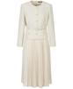 Robe Plissée Ceinturée en Tweed MESENSE_Mb52Opm182A