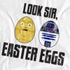 Star Wars Unisex Adult Look Sir, Easter Eggs T-Shirt