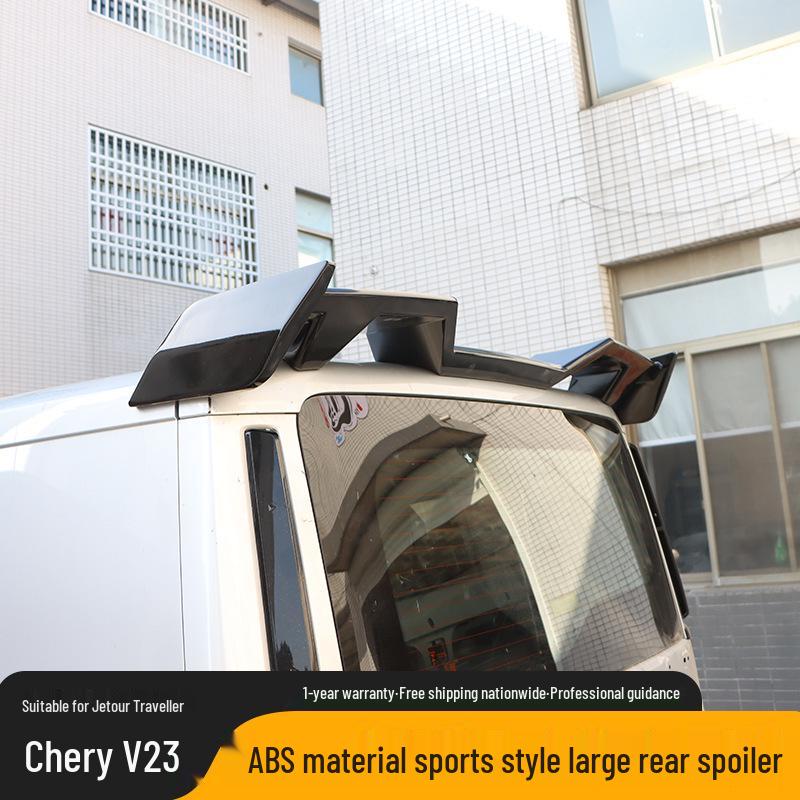Спортивный задний спойлер Chery iCAR V23: Дефлектор воздуха из АБС-пластика для снижения шума ветра и придания спортивного вида