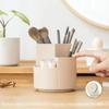 360° Rotating Makeup Brush Holder Cosmet Storag Box Makeup Organiser Lipsticks Make Up Container Vanity Organizer Box