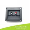 Two-position Speaker Box Recessed Speaker Accessory Box Speaker Link Box  For DIY Home Car Stereo