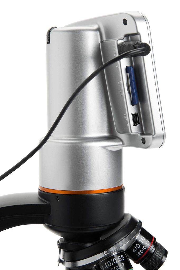 Цифровой LCD-микроскоп Vixen Celestron TetraView с японским руководством пользователя и официальным серийным номером Vixen (Модель 36102, 44347)