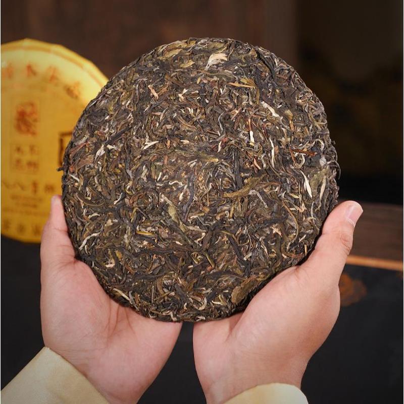 357г Баньчжан сырой пуэр Чайный торт Беседка Пуэр Шэн Чай Юньнань Пуэр Шэнча