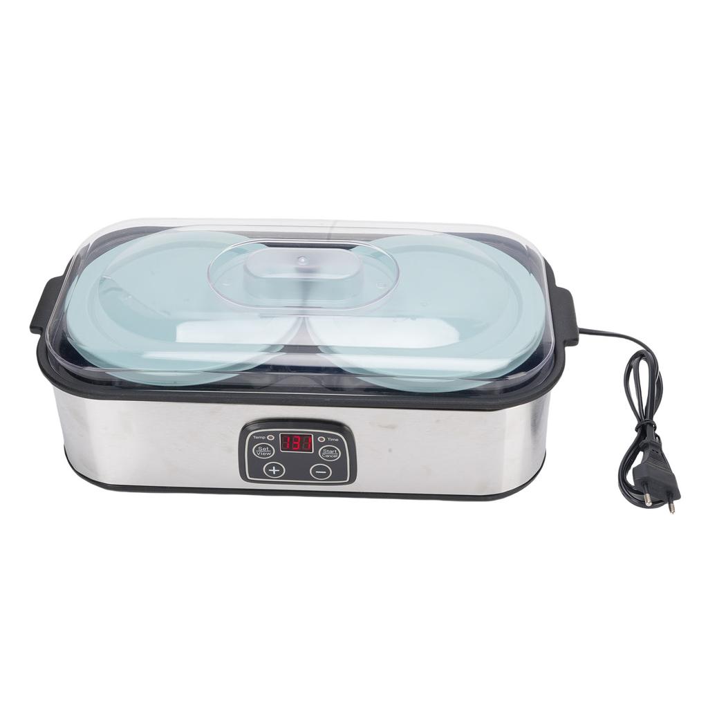 Йогуртница 2 л, большая емкость, автоматический контроль температуры, таймер 0-48 часов, цифровая йогуртница