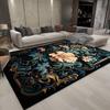 Роскошные КОВРЫ в Европейском стиле ДЛЯ ГОСТИНОЙ Персидская Отделка Спальня Прикроватный Плюшевый Коврик Складной Коврик для Холла Нескользящие Мягкие Коврики