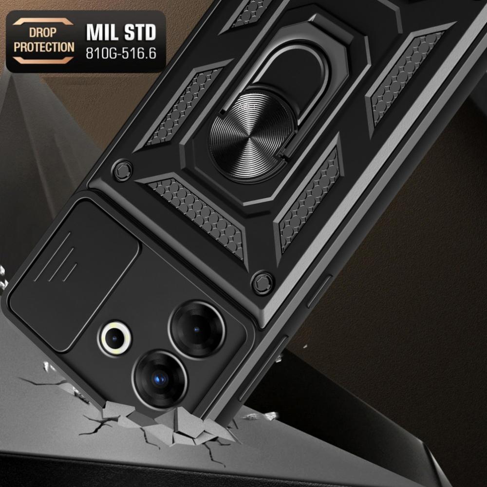 Защитный чехол для камеры Tecno Pova Camon 20 Pro 20 Primeier 19 Pro 18 18P 18T Spark 10 Pro 9 8 6 Go 8c Armor Hybrid Ring Cover