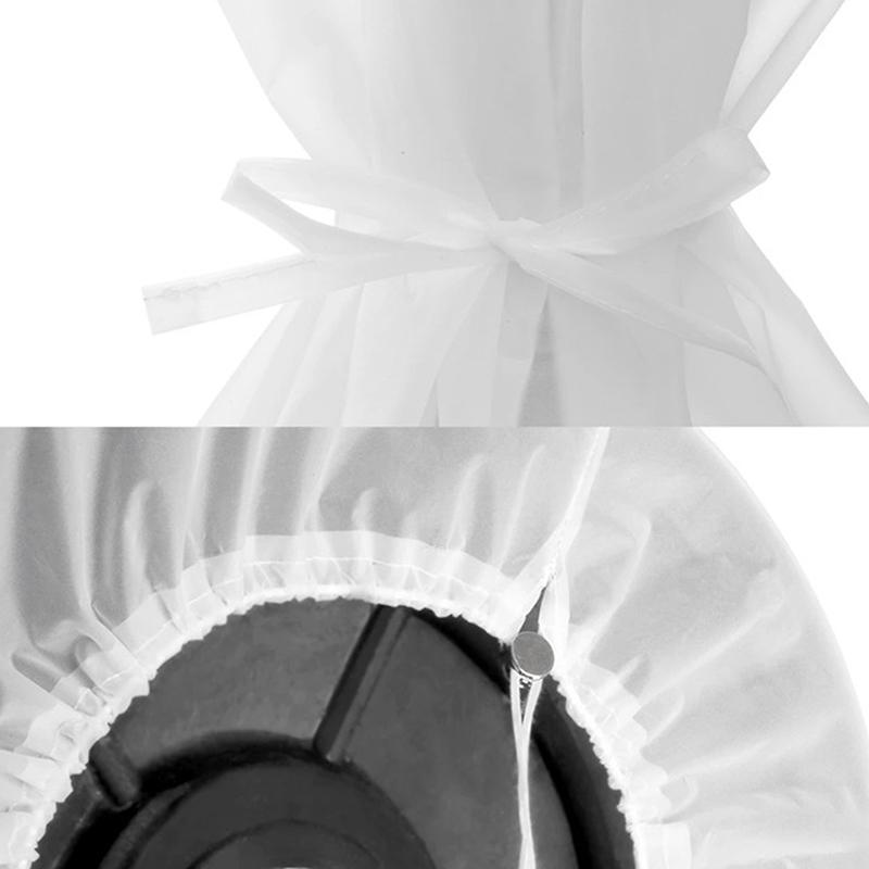 Крышка вентилятора Защитная крышка электрического вентилятора Защитная сетка для безопасности детей Пылезащитный чехол Пылесборник для электрического вентилятора