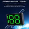 GPS Автомобильный цифровой спидометр HUD Head-up Display Eletronicos Speed Gadgets Inteligentes Для всех автомобилей Speed Gauge Meter KM/H