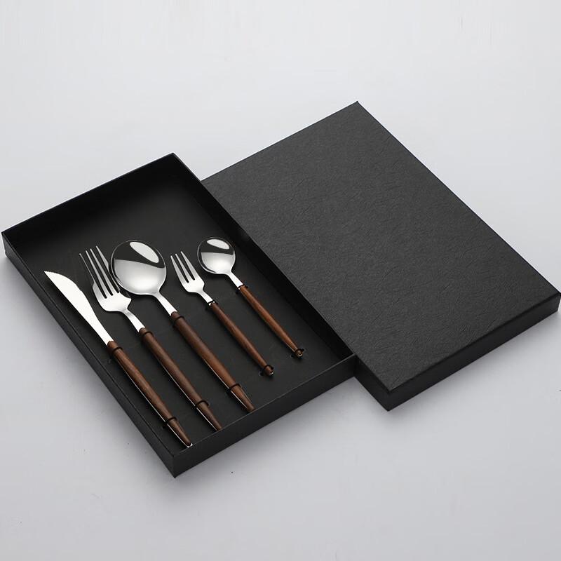 Столовые приборы Portuguese Cutlery с ручкой под дерево Abay