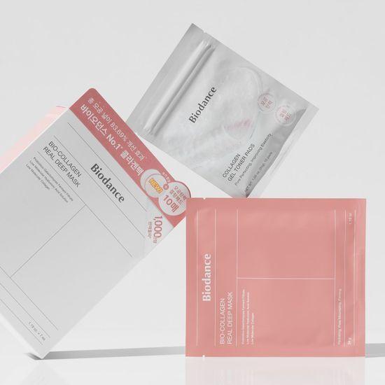 Biodance Bio Collagen Real Deep Mask 7 Sheets (+ 10 Pads Free Gift)