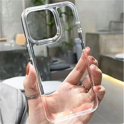 Роскошный силиконовый прозрачный противоударный защитный чехол для iPhone 16 15 14 13 12 11 Pro Max 8 Plus XR XS X Phone Clear Protection Cover