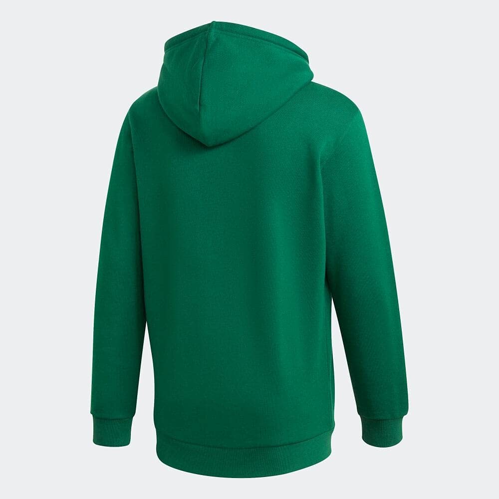 Adidas Originals TREFOIL French Terry Fleece Size O Dark Green HOODIE, Sweatshirt, (177-183cm), FTR07,