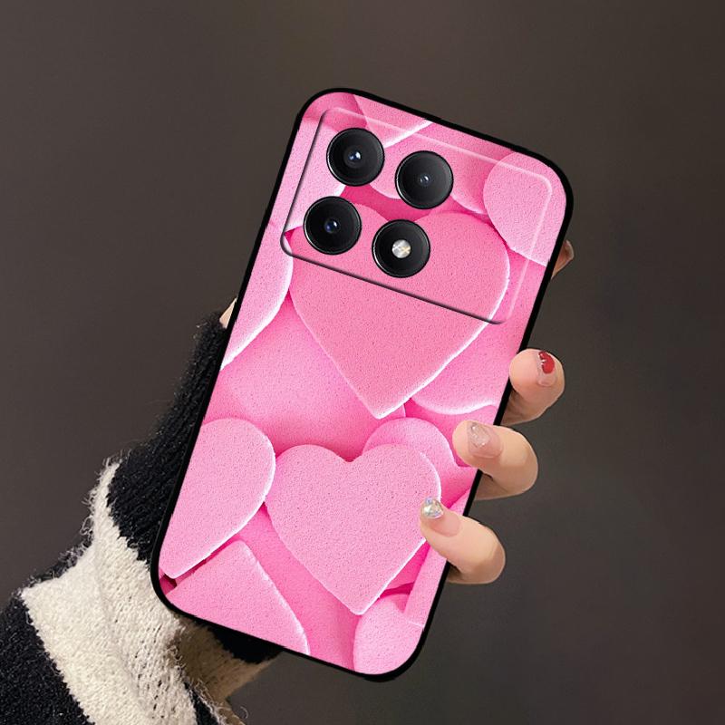 Чехол для Xiaomi Poco X6 Pro Модный Рисунок Мягкий Силиконовый Задний Чехол Для Xiaomi PocoX6 Pro Funda Poco X6Pro Бампер Мультяшный Capa