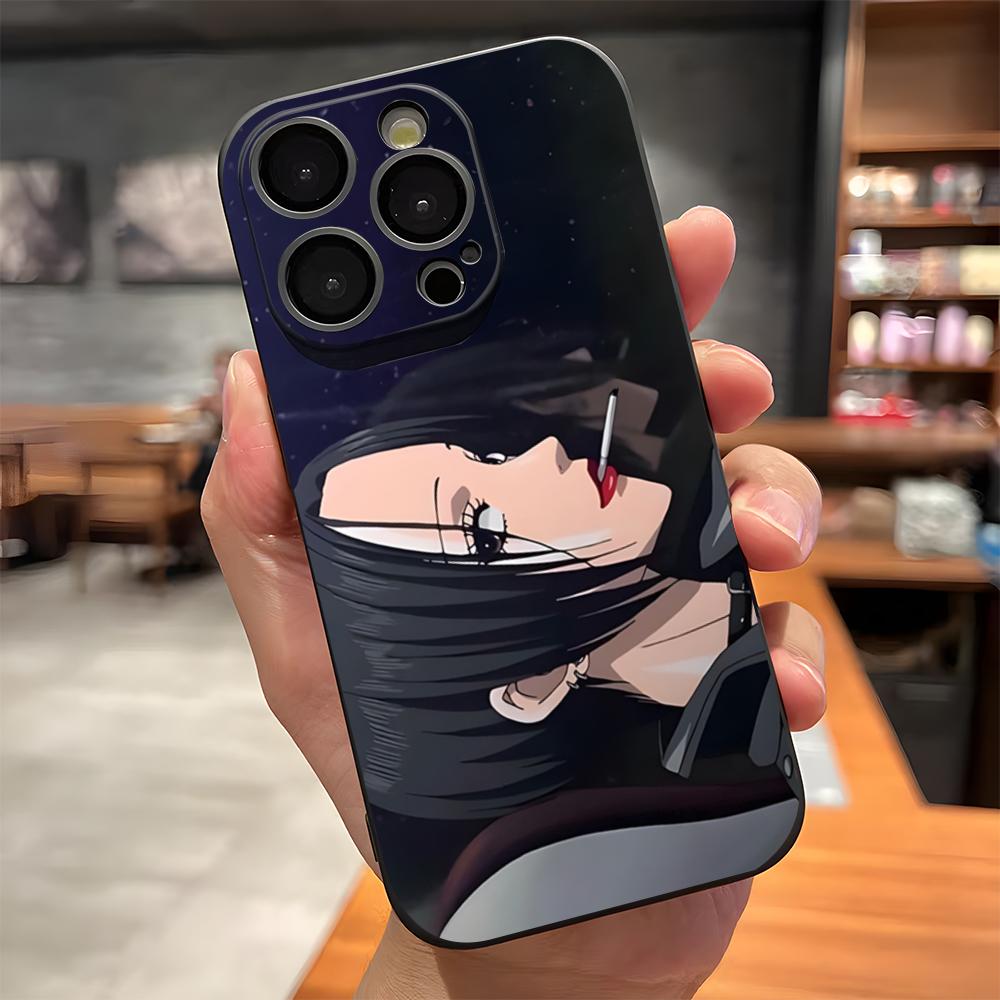 Чехол для телефона Аниме N-Нана Осаки Для IPhone 17 Pro Max 15 Pro 16 14 Plus 12 13 Mini 11 Pro Ударопрочный Мягкий Чехол