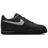 Nike Кеды для скейтбординга Air Force 1 с низким верхом Унисекс Черные HQ2037-006