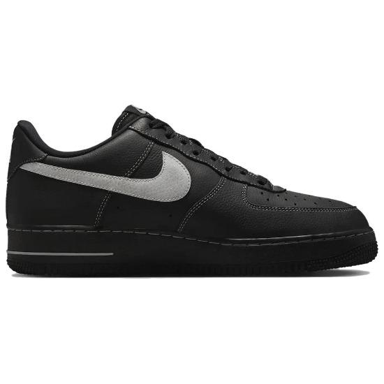Nike Кеды для скейтбординга Air Force 1 с низким верхом Унисекс Черные HQ2037-006